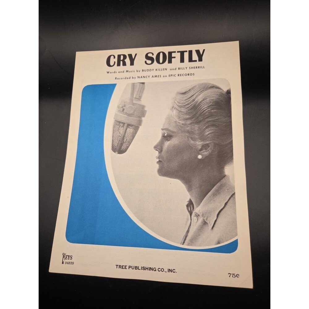 Cry Softly Sheet Music Killen Sherrill Nancy Ames